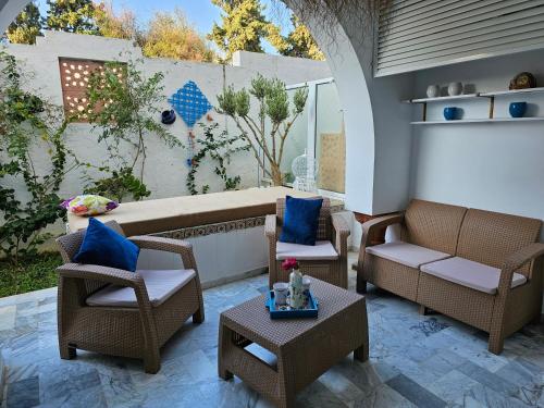 Villa Jasmin Super equipped apartment with Garden, Swimming pool, Sea