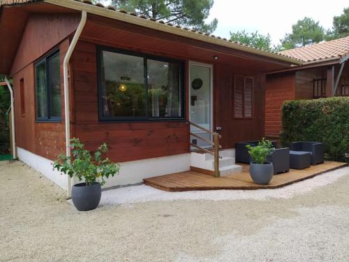 Agréable chalet à Gujan-Mestras - Location saisonnière - Gujan-Mestras