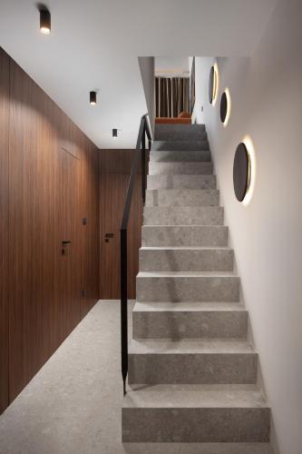 Exterior view, Modern Seafront Villa Steps from the Beach in Rogoznica