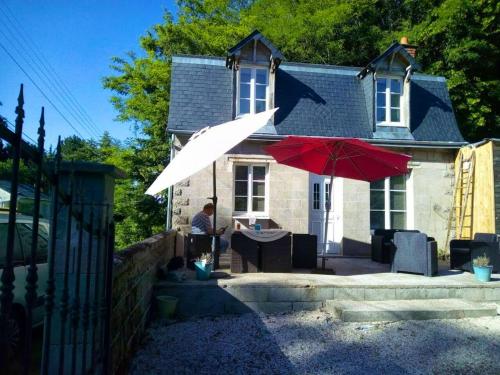 Maison de 3 chambres avec terrasse et wifi a Blere