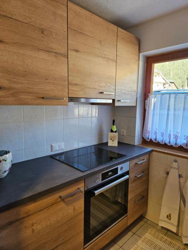 kuchyně, Ferienhaus Wiederschwing in Patergassen