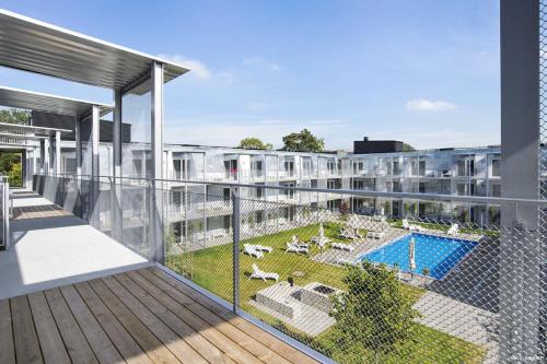 Utsikt, Kolgarden - Visby Lagenhetshotell in Visby