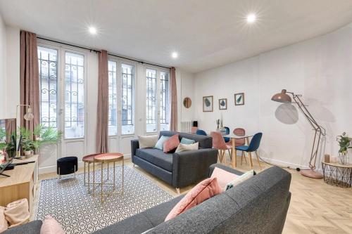 Appartement Familial proche Arc de Triomphe - 8P - Location saisonnière - Paris