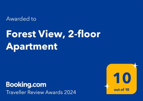 Forest View, 2-floor Apartment