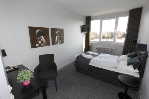 1 double bed
