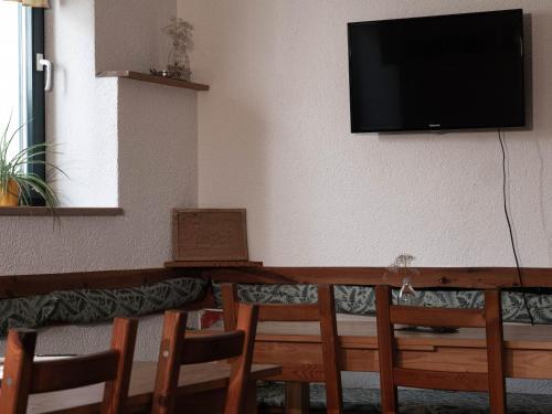 Koplietošanas atpūtas telpa ar TV, Ferienhof Bahlens-Schur in Friedland (Oder-Spree)