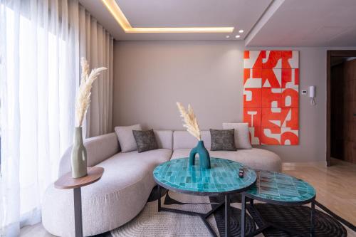 Luxoria by ShortStayMaroc, Studio Moderne et Chic, Parking, Quartier Central, Casablanca (fotografie 9)