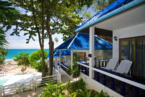 Balcony/terrace, Simple Life Talay and Divers Resort in Ko Tao