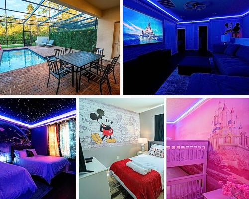 Star Wars + Princess + Mickey themed kid rooms image