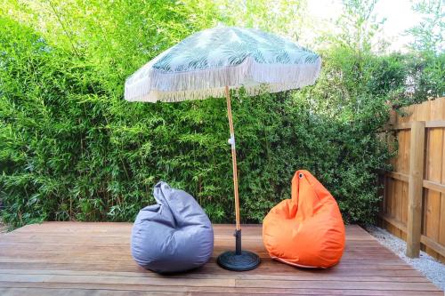 Erkély/terasz, Tranquil Bamboo Oasis at Christchurch in Tai Tapu