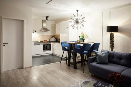 R B Apartment Hamburg Business am Flughafen für 1-5 Personen - ideal für Geschäftsreisende und Familien - Küche - Waschtrockner - Smart TV - kostenloser Parkplatz, Hamburgo (foto 6)