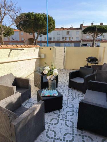 Saint Cyprien plage 5 chambres proche plage