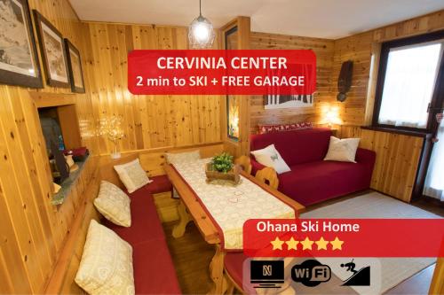 [Cervinia Center] 2 min to SKI + FREE GARAGE Breuil Cervinia