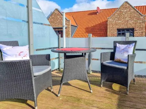 Sonnendeck in Greetsiel, Deutschland
