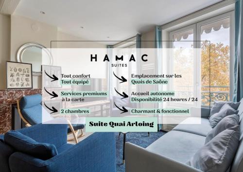 Hamac Suites - Suite Arloing - 6 people - Location saisonnière - Lyon