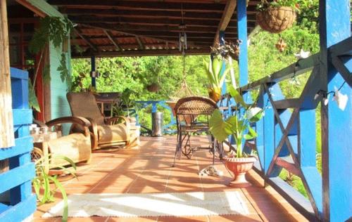 Rõdu/terrass, Tesoro Escondido Ecolodge Cabinas in Bocas del Toro