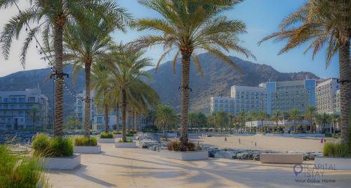 Vista exterior, Capital Stay- Private Two Bed Apartment - The Address Beach Resort Residences Fujairah in Fujairah Beach
