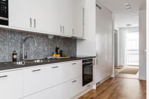 Modern Scandinavian Home in Stockholm in Älvsjö / Årsta