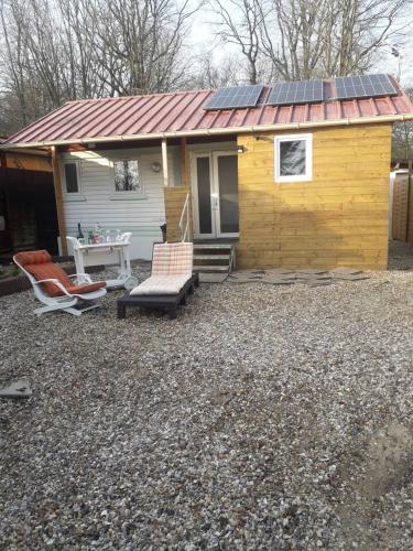 Chalet d'une chambre avec terrasse et wifi a Les Breviaires - Location, gîte - Les Bréviaires