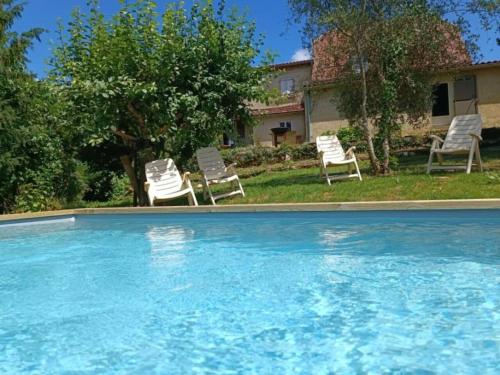 Villa de 7 chambres avec piscine privee terrasse et wifi a Sarlat la Caneda - Location, gîte - Sarlat-la-Canéda