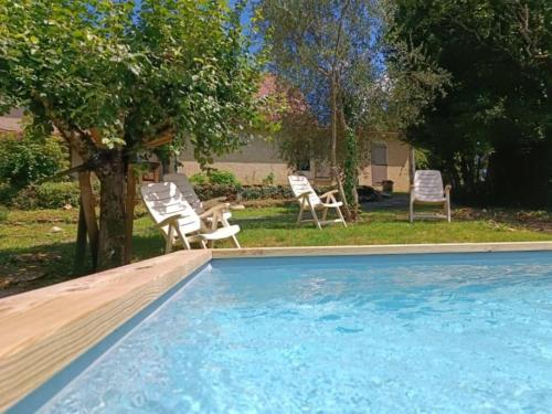 Villa de 7 chambres avec piscine privee terrasse et wifi a Sarlat la Caneda