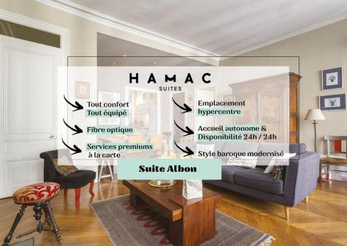 Hamac Suites - Suite Albon Saint Antoine - 4pers - Location saisonnière - Lyon