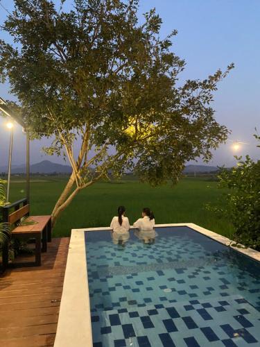 우따라딧 Nana Field Cabin 3 3성급 호텔 전망