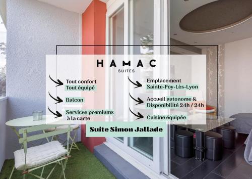 Hamac Suites - Simon Jallade - 4 people - Location saisonnière - Sainte-Foy-lès-Lyon