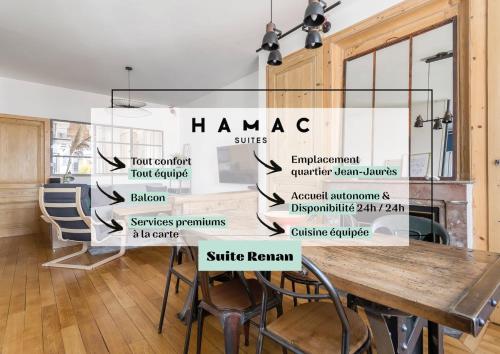 Hamac Suites - Le Renan - 4 people - Location saisonnière - Lyon