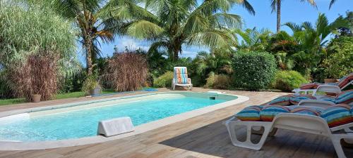 VILLA LM CARAÏBE avec vue MER et PISCINE