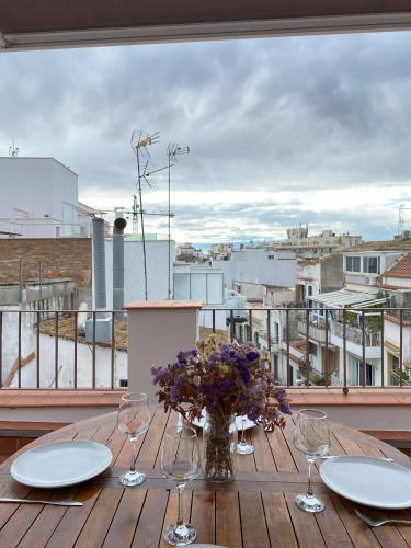 Ático con terraza! Ideal para vivir Sitges todo el año.