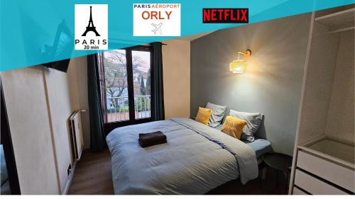 B&B Choisy-le-Roi - Maison des voyageurs Azur - PARIS ORLY - Bed and Breakfast Choisy-le-Roi