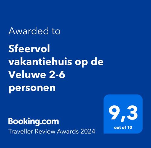  Sfeervol vakantiehuis op de Veluwe 2-6 personen in Putten