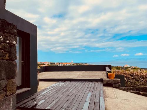 ระเบียง/ชานเรือน, Alojamento M.A. in เซา รอก โด ปิโก