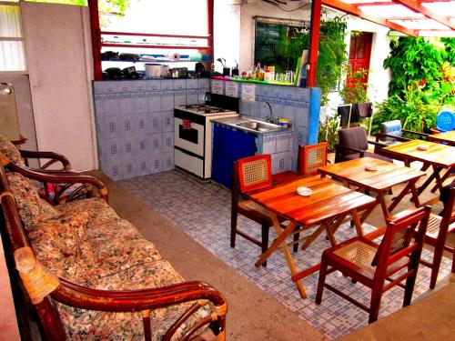 Κουζίνα, Rositas Hotel in Σάν Ζουάν Δελ Σούρ