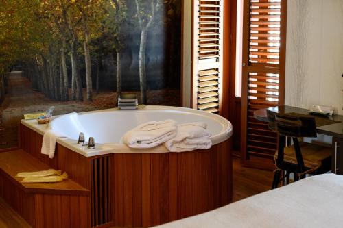 Pezsgőfürdő, Hotel De Martin in El Escorial