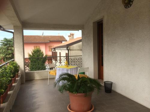 Erkély/terasz, B&B Soleluna in Massa Fiscaglia