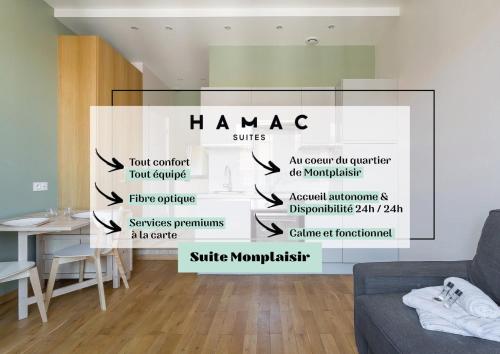 Hamac Suites - Monplaisir fully equipped studio-2p - Location saisonnière - Lyon