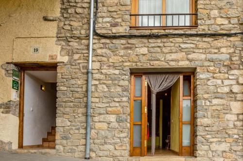 A szálláshely kívülről, CAL JOAN pallars in Salàs de Pallars