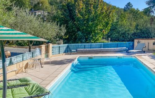 Amazing Home In Chassiers With House A Panoramic View