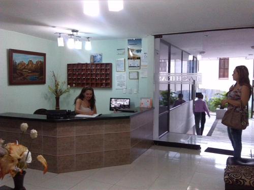 ล็อบบี้, Hotel Tachiras in บูคาร่ามังกัส