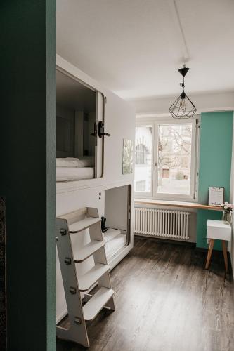 Single Bed in Female Dormitory Room