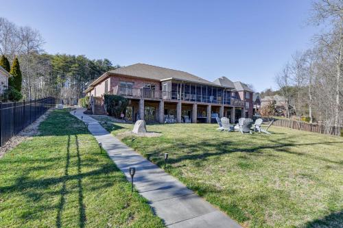 Waterfront Lake Norman Retreat with Dock and Hot Tub!