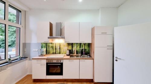 Létesítmények, 135m²-Apartment I max. 8 Gäste I Zentral I Küche I Balkon I Parken I WLAN (135m²-Apartment I max. 8 Gaste I Zentral I Kuche I Balkon I Parken I WLAN) in Lünen