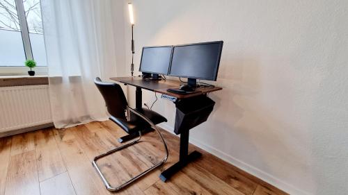 Létesítmények, 135m²-Apartment I max. 8 Gäste I Zentral I Küche I Balkon I Parken I WLAN (135m²-Apartment I max. 8 Gaste I Zentral I Kuche I Balkon I Parken I WLAN) in Lünen