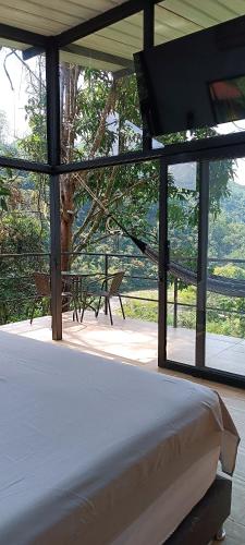 Cabaña ATARDECER con vista al Río