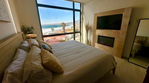 Luxury, Ocean View, Pool, Jacuzzi, Valle de Guadalupe, Los Portales De Garcia, Splash, Encanto Restaurants, Surf Breaks in Primo Tapia, Rosarito