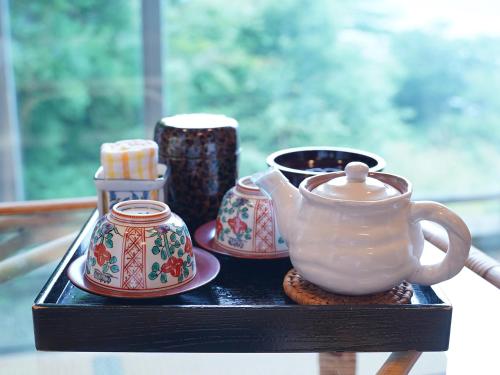 Japanese Style Superior Room with Mt. Fuji & Lake View - Private Hot Spring Bath