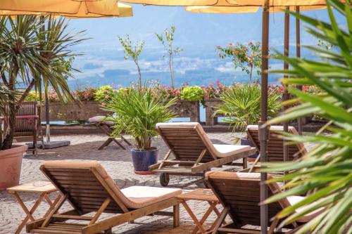 Garden, Hotel Victoria Glion in Montreux