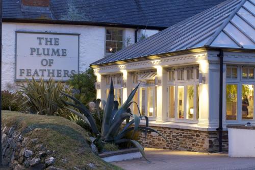Entrance, The Plume of Feathers in Mitchell